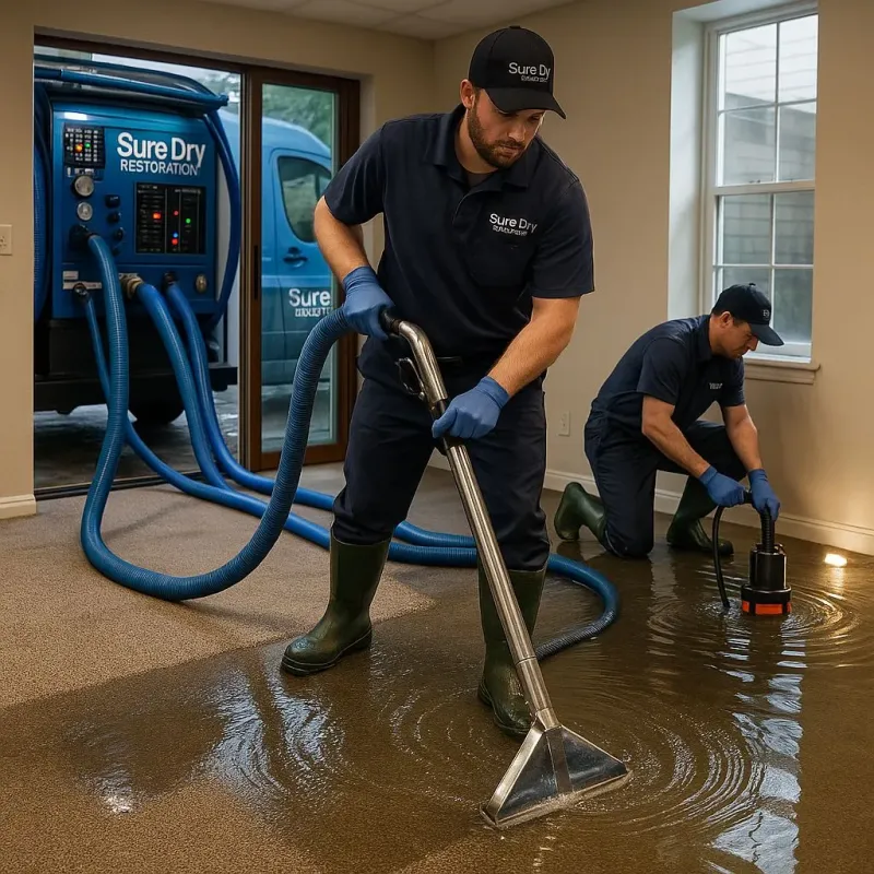 Water Extraction and Removal process in Five Forks, SC